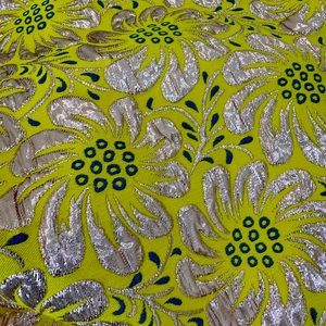 Vera wang designer reverse patterns brocade fabric 60” wide 1 3/4 yd plus some